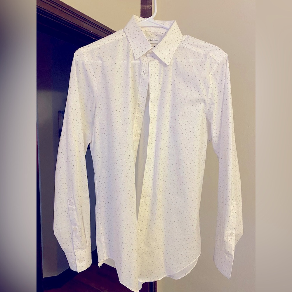 Calvin Klein Steel Men’s Dress shirt. Slim Fit. Size 15